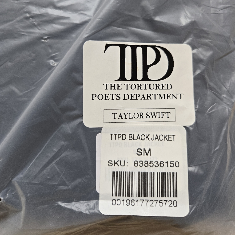 Taylor Swift TTPD jacket *no patches*